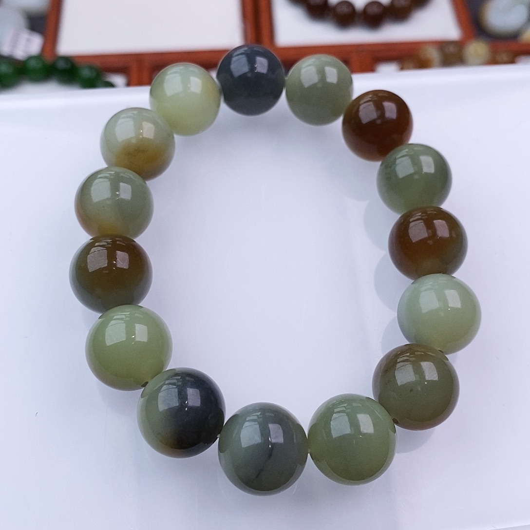 和田玉手链未镶嵌