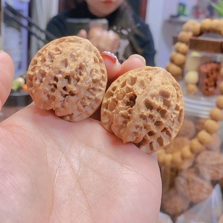 【闪购商品】文玩核桃把件40苹果