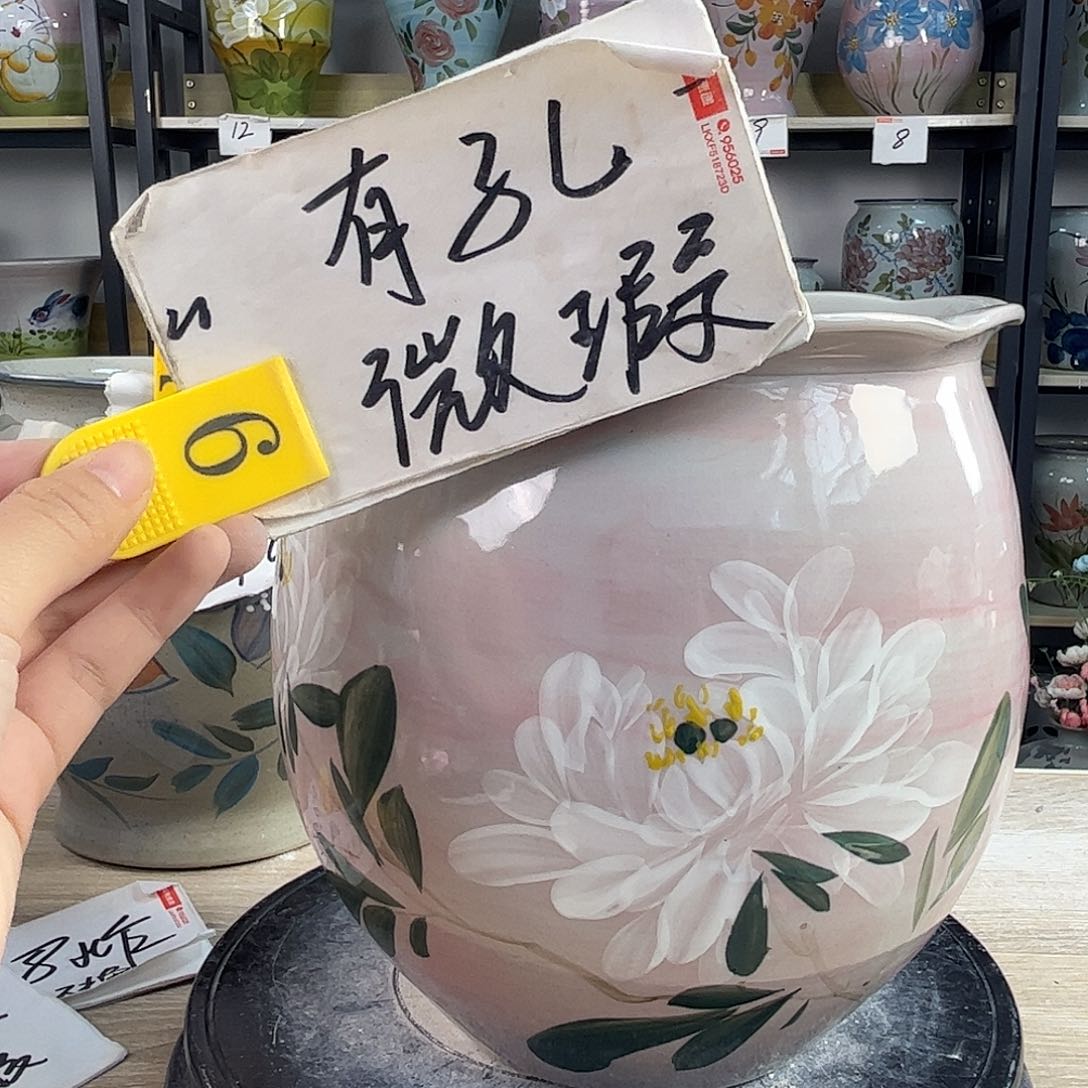 罐1tc景德镇陶瓷花盆