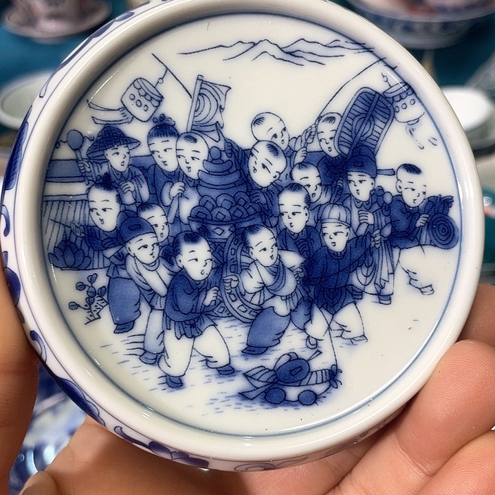 景德镇陶瓷主人杯123455