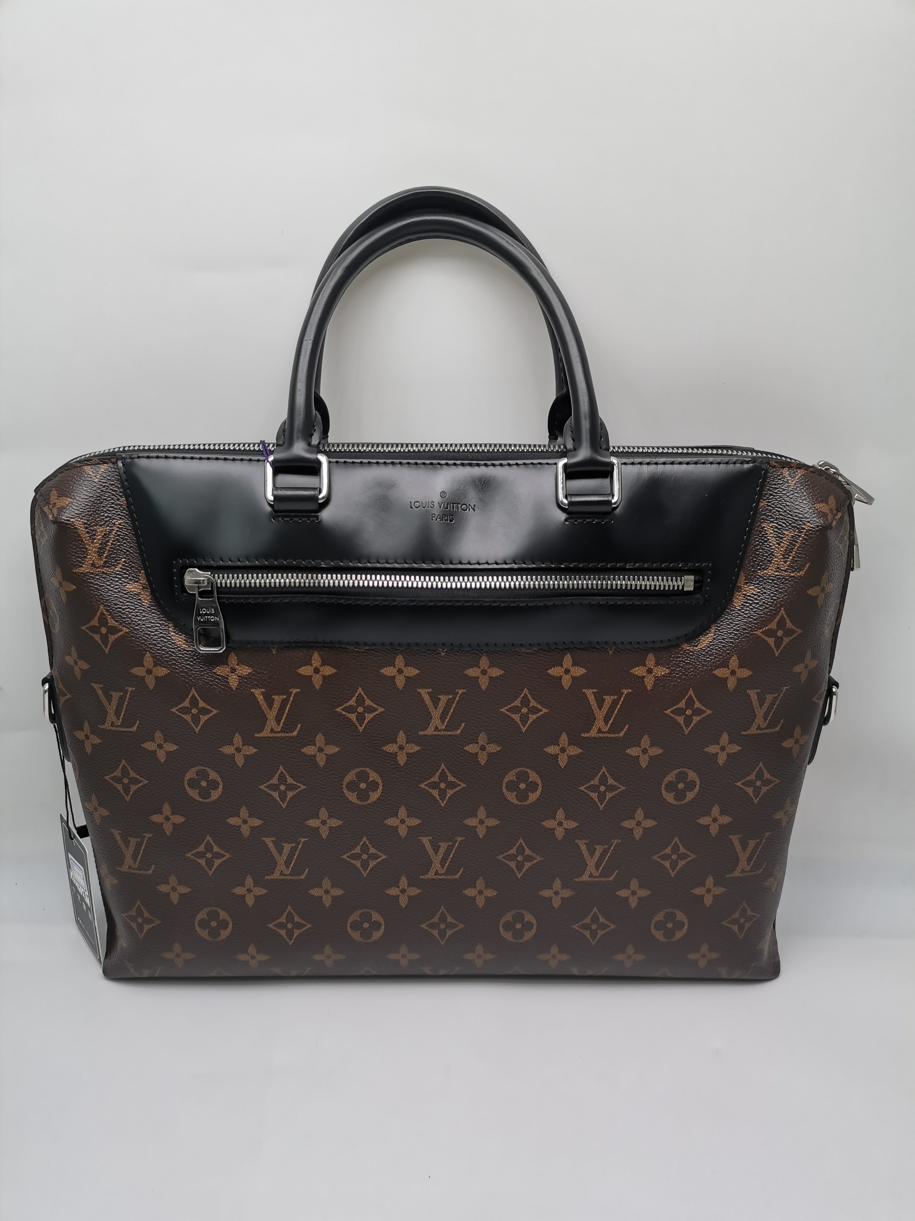99新 LouisVuitton/路易威登 97新 17868 LV棕老花手提公文包经典