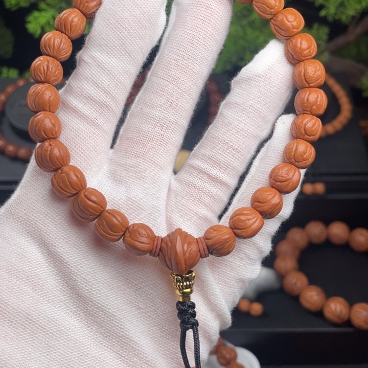 风***孩吊坠桃核精品手持