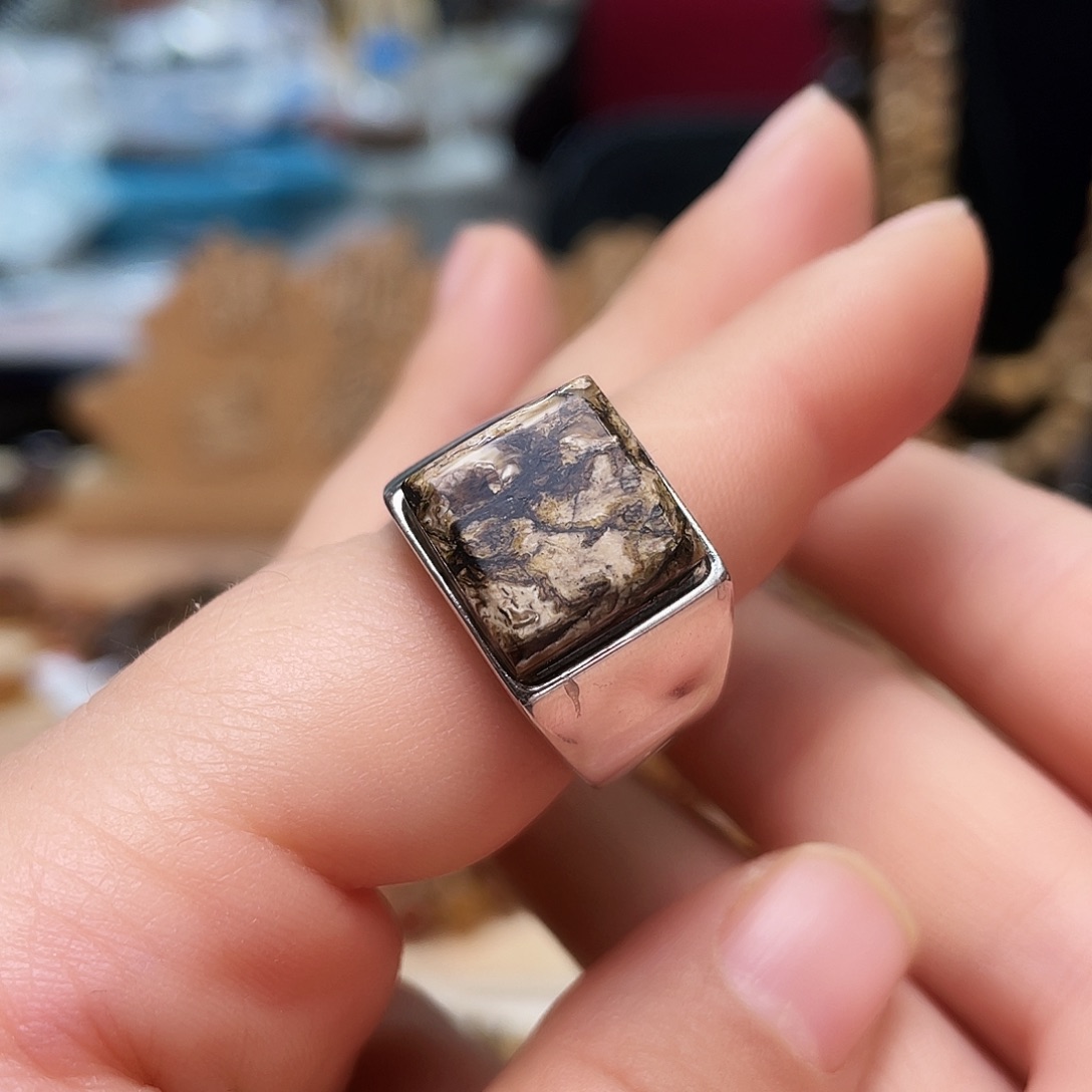 琥珀裸石未镶嵌简*大