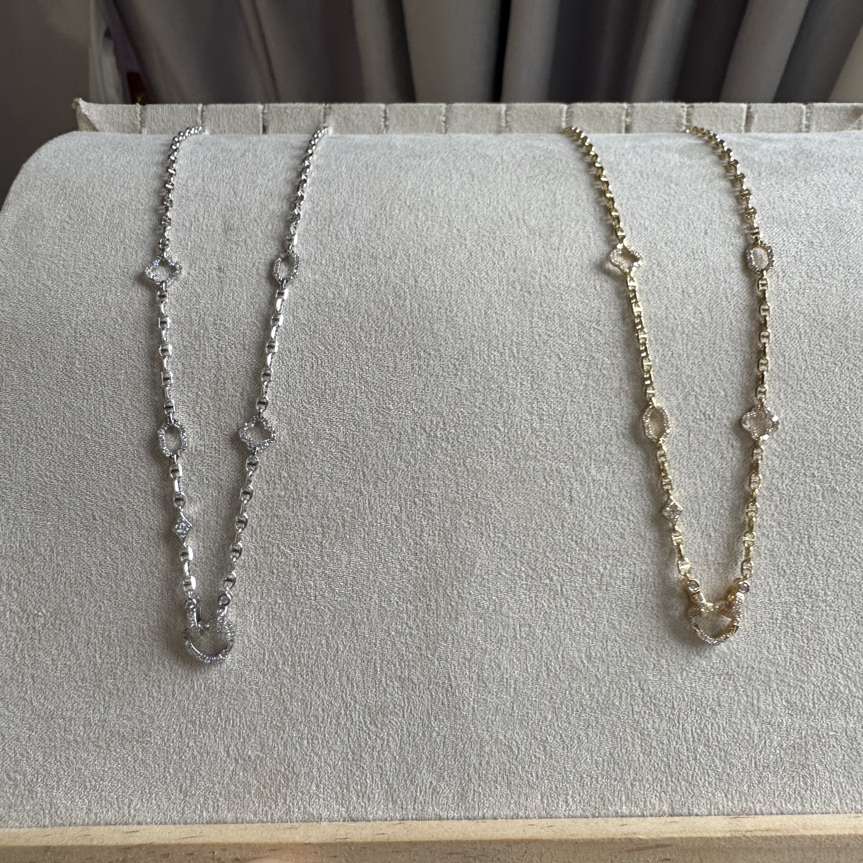 【一菲臻选】钻石项链-18K-TJ021-多样性发其一-5|BZS2