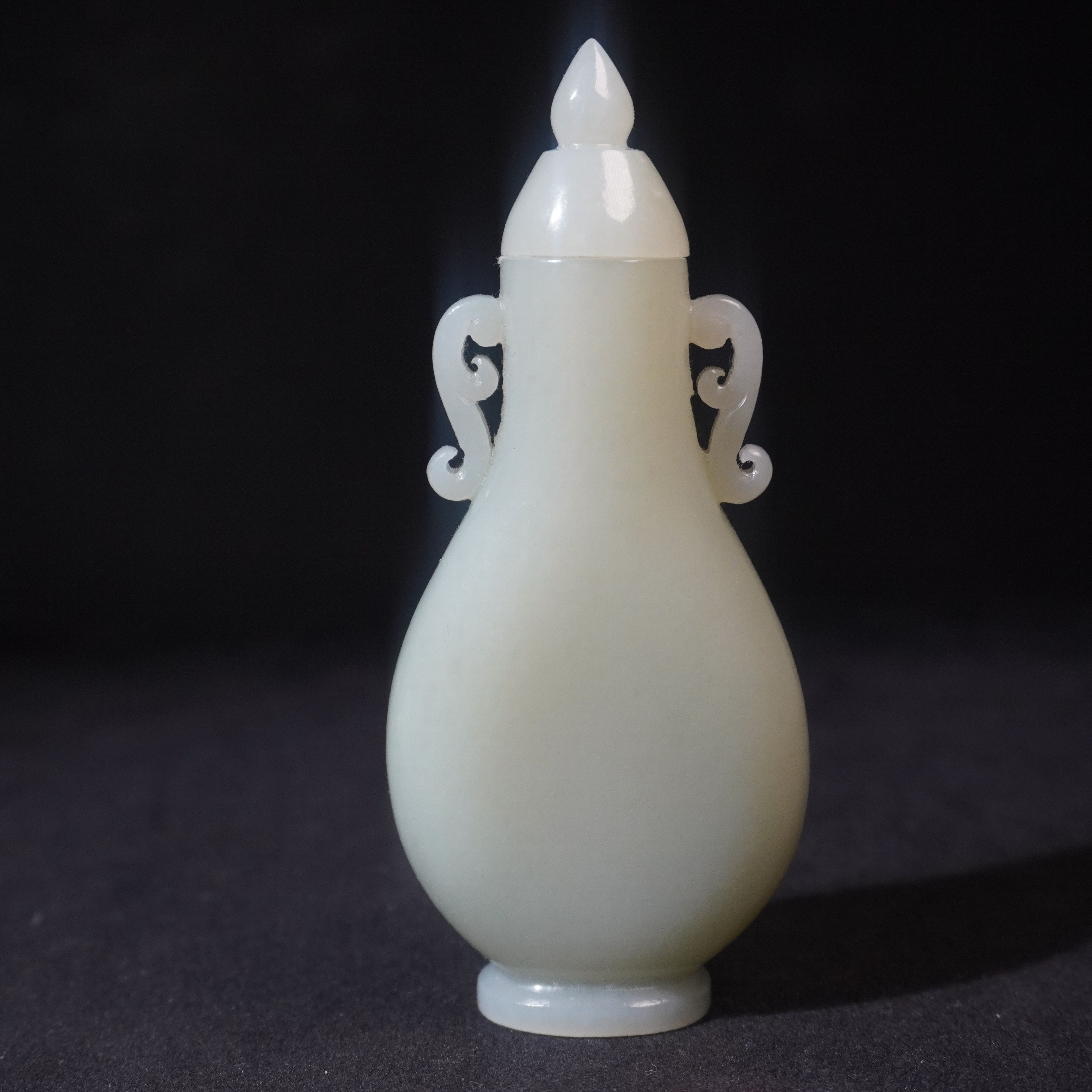 7SE17  清  和田玉平安宝瓶