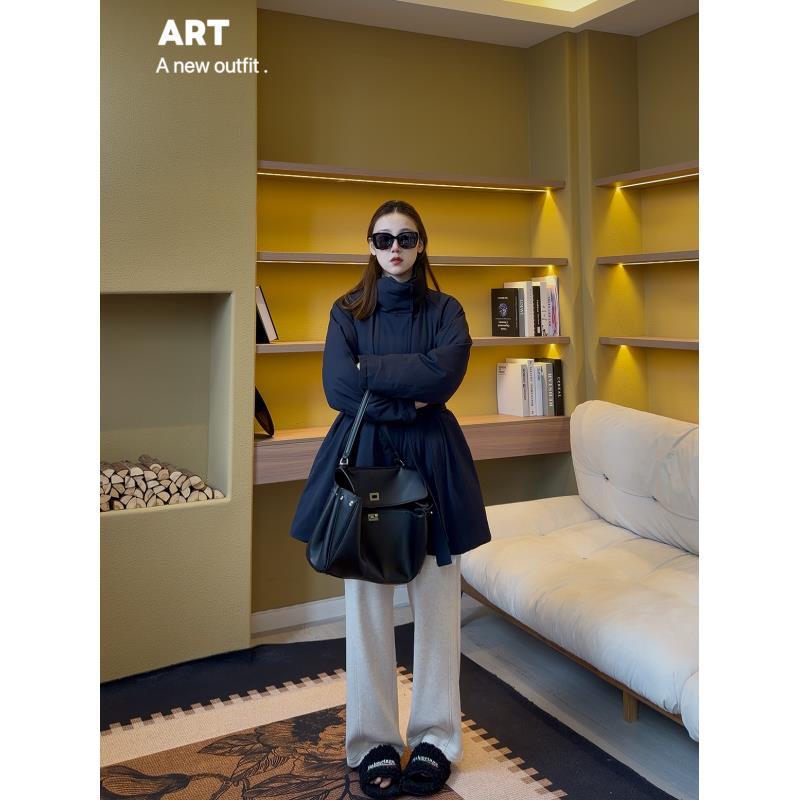 ART【热气球】90%高品质白鸭绒 腰带设计告别臃肿 高克重充绒羽绒服