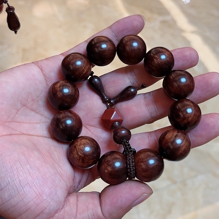 黄花梨/降香黄檀手串/手链2.0紫油梨手串