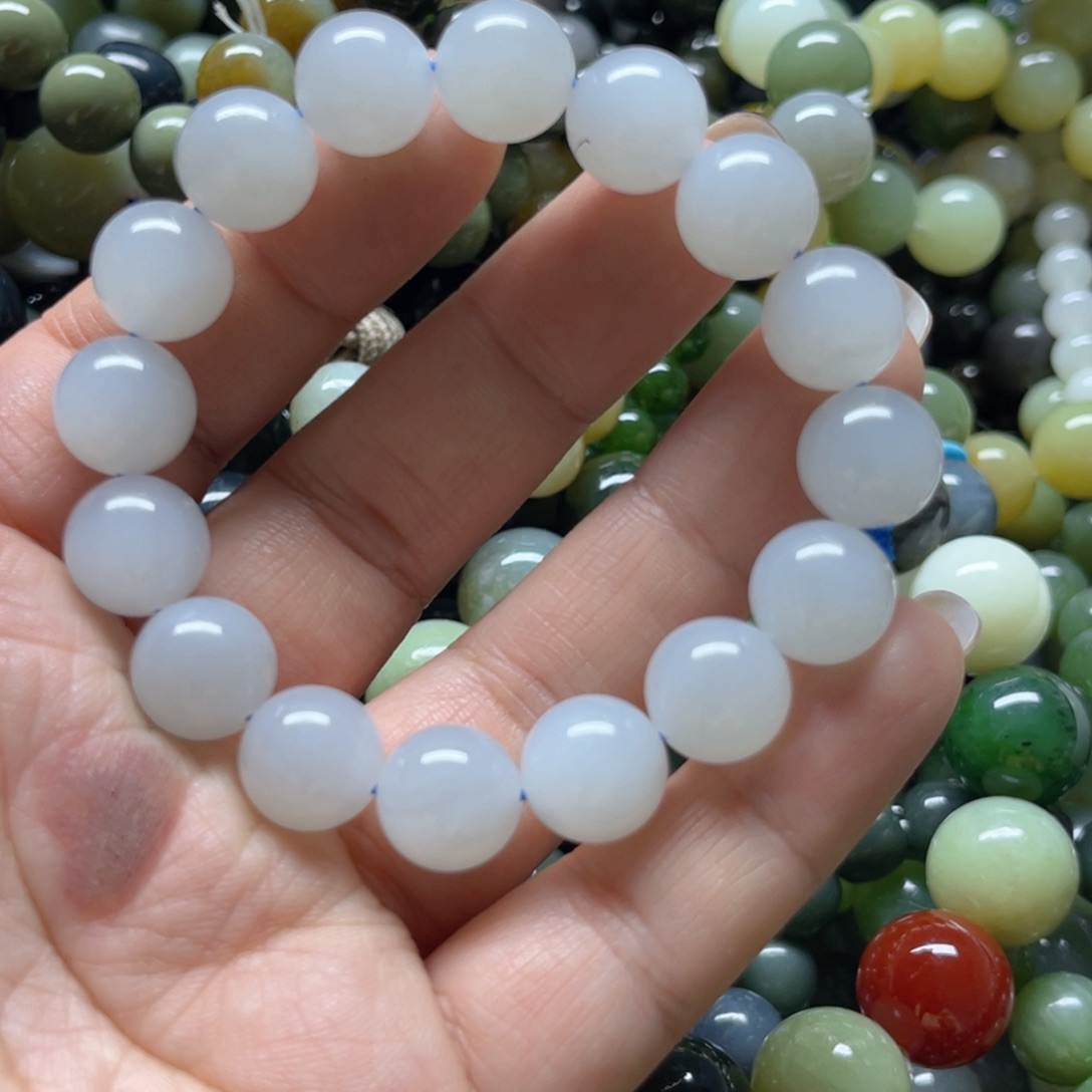 和田玉手链未镶嵌