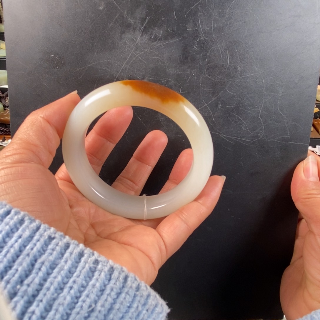 未镶嵌手镯和田玉要****