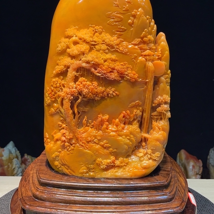 寿山石春*寿山石及石