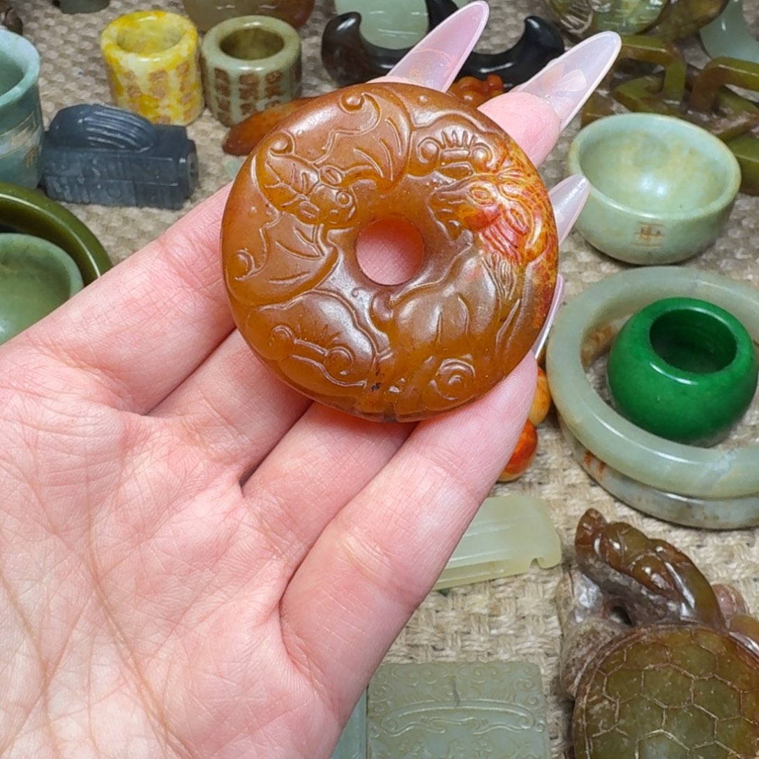 吊坠白玉菩提挂件