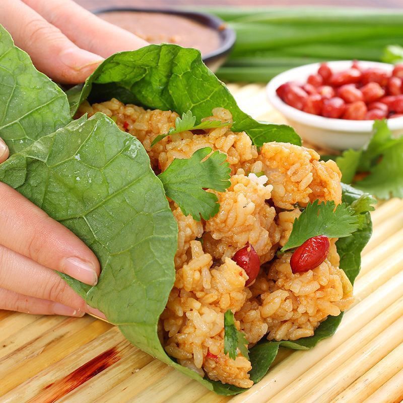 （现摘现发）东北农家自种打包叶  饭包叶  白菜叶