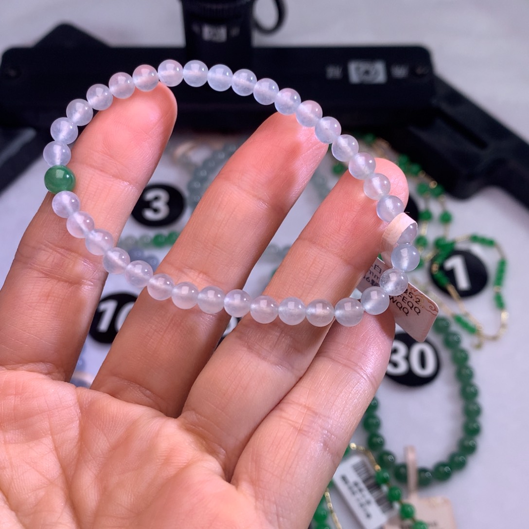 未镶嵌手链翡翠卡5.2