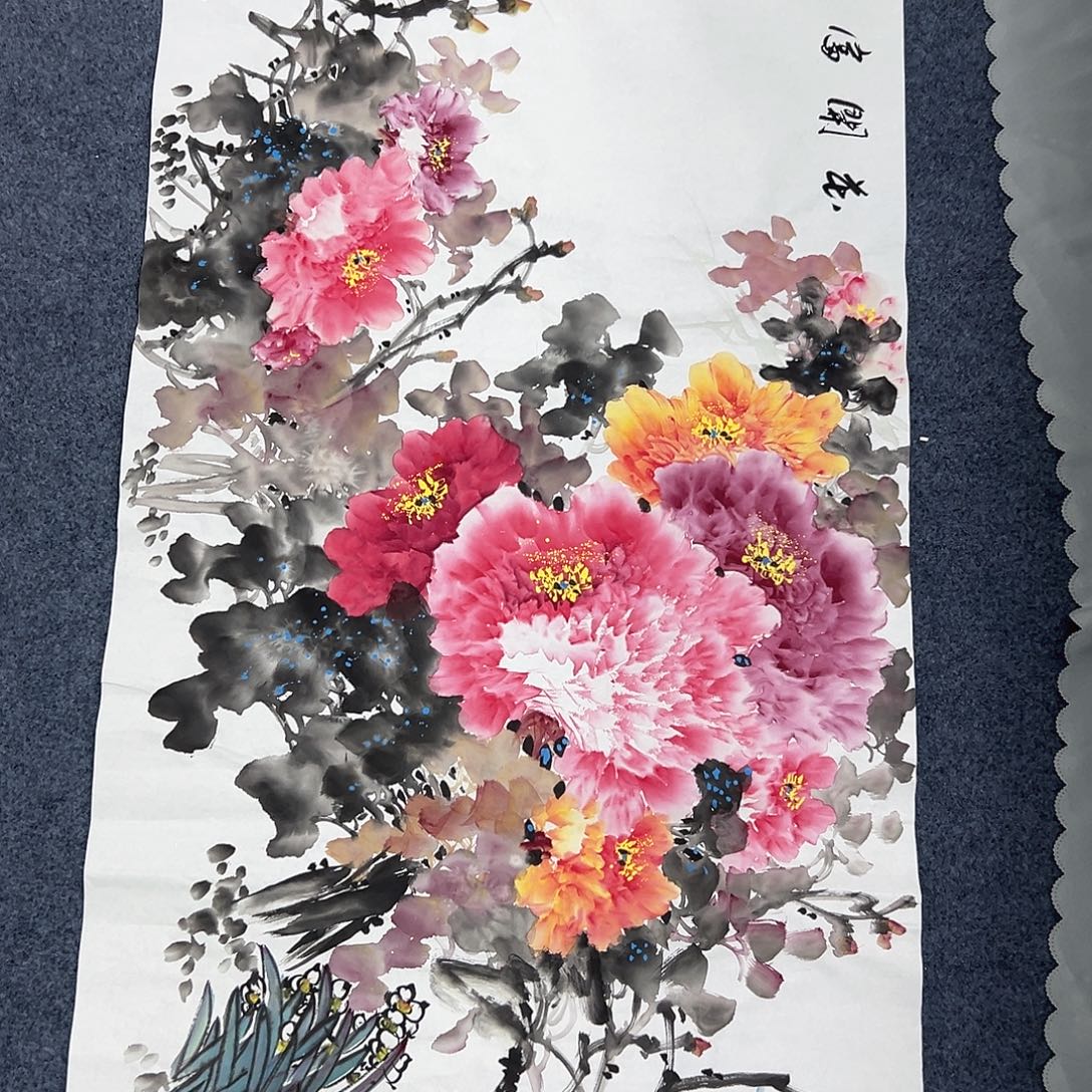 国画国画作品纯手绘