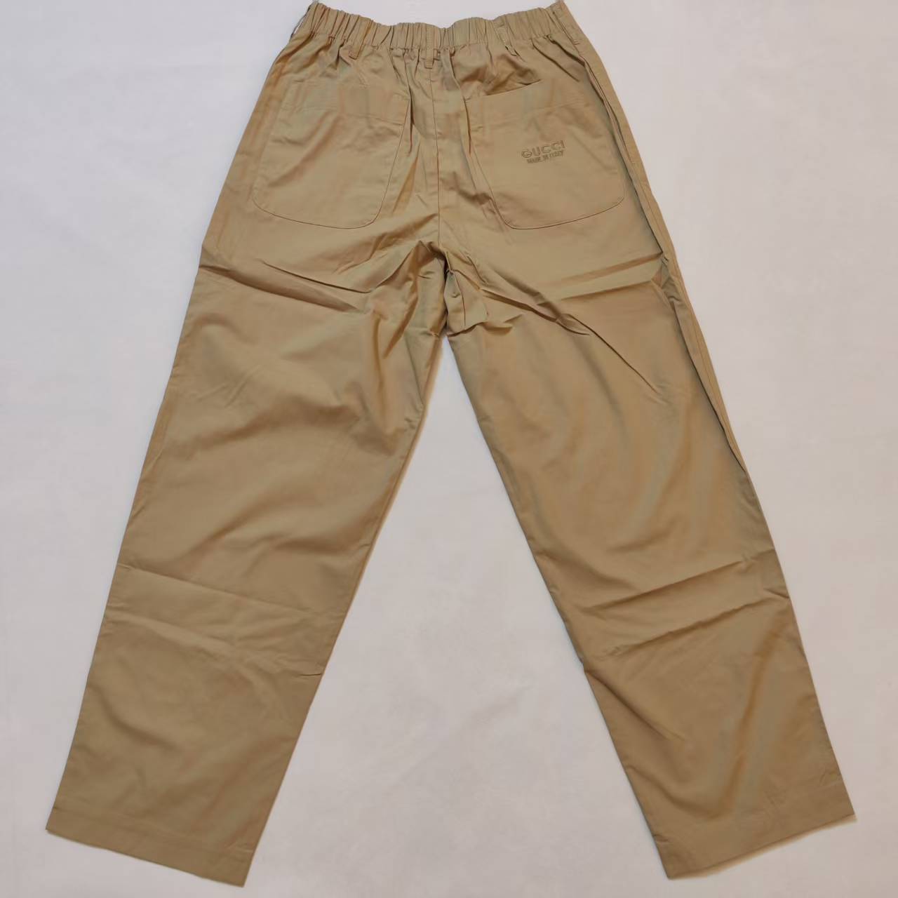 99新 GUCCI/古驰 卡其休闲长裤 483