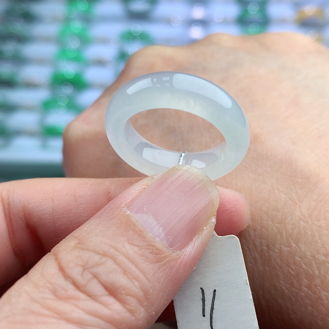 未镶嵌戒指翡翠11号