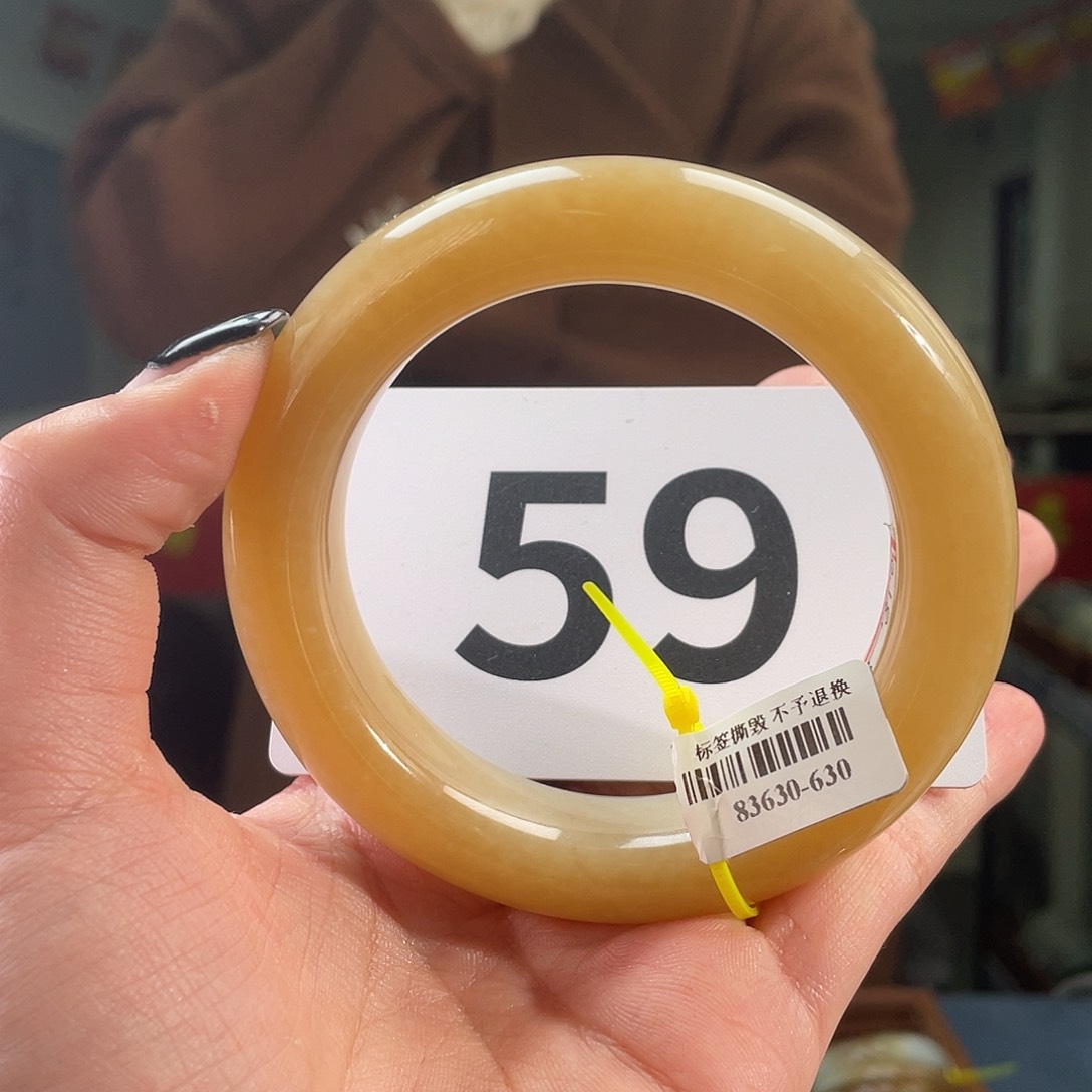 和田玉手镯未镶嵌L**…