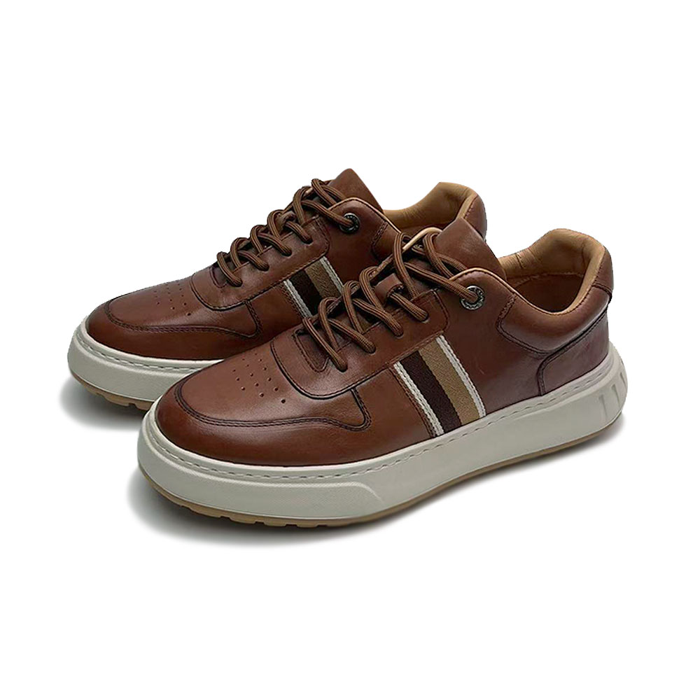 商务休闲鞋运动鞋健步鞋牛皮鞋板鞋里外全皮透气吸汗百搭