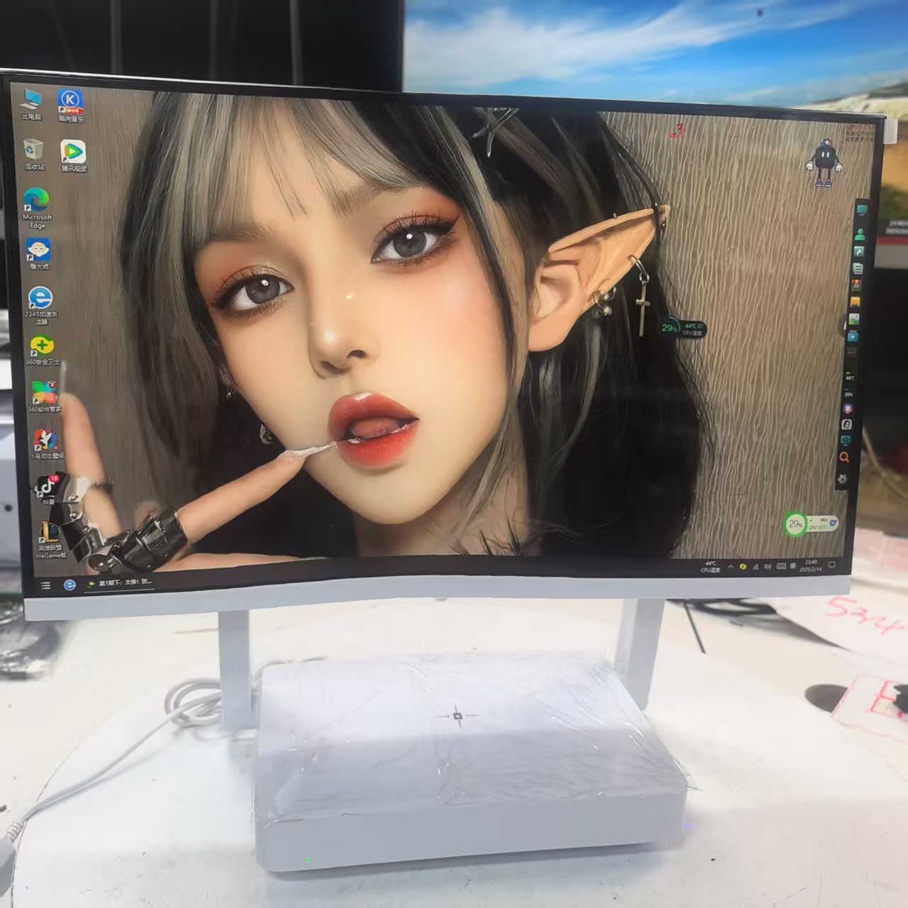 未拆封  24寸I5 I7-16G-256G固态 折叠触控一体机电脑  