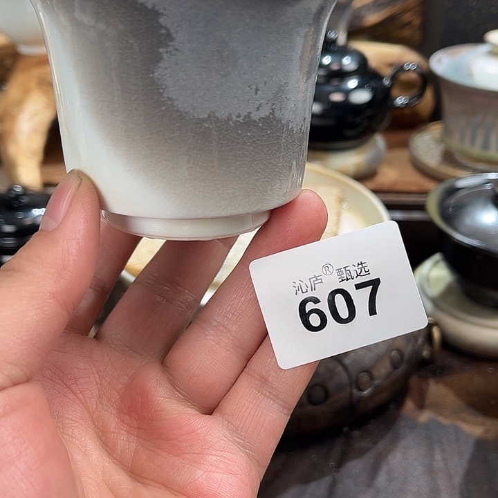 沁庐柴窑古法柴烧全手工茶具