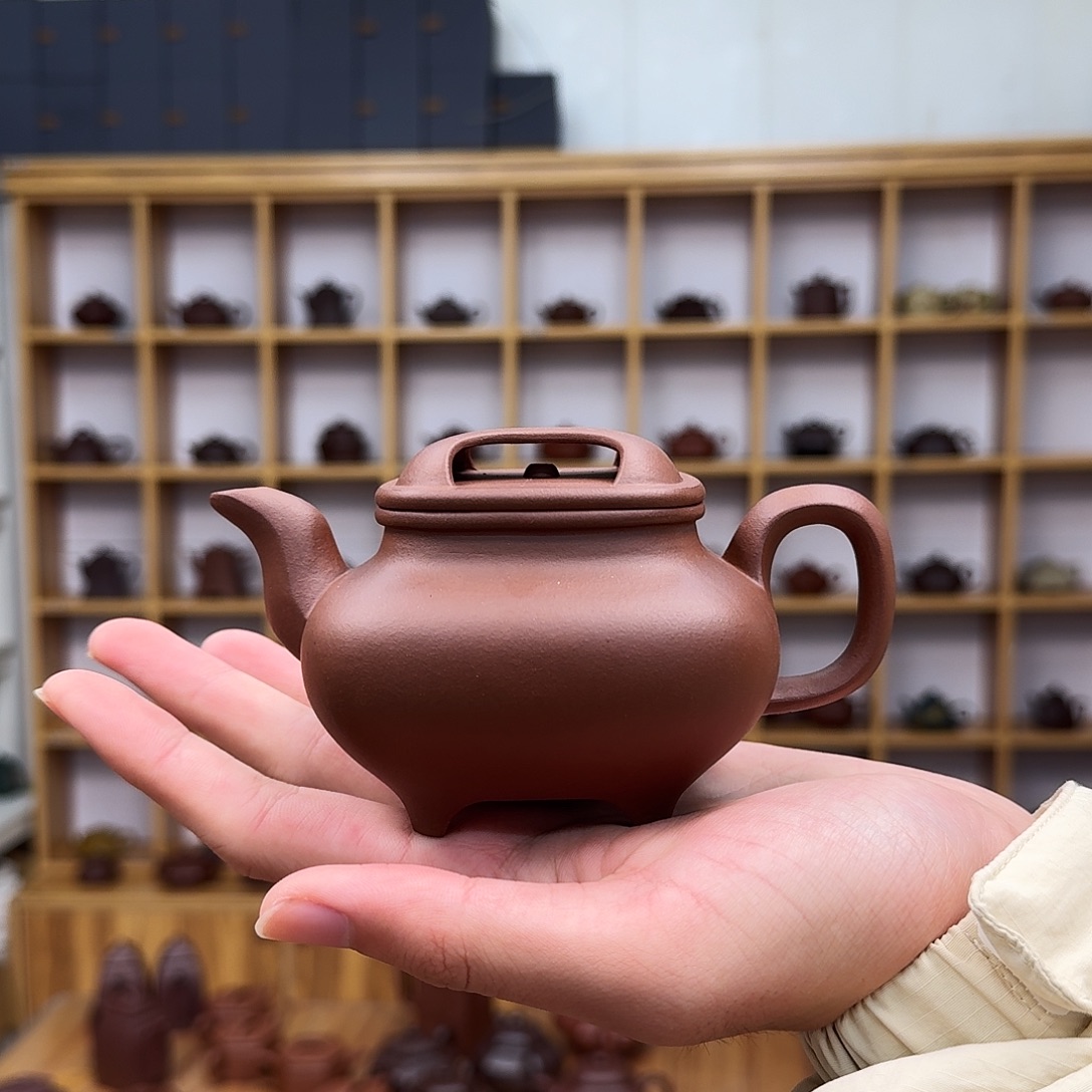 茶壶紫砂牛盖传炉240cc