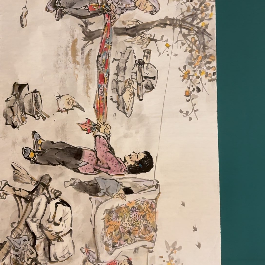 国画刘老师作品画作