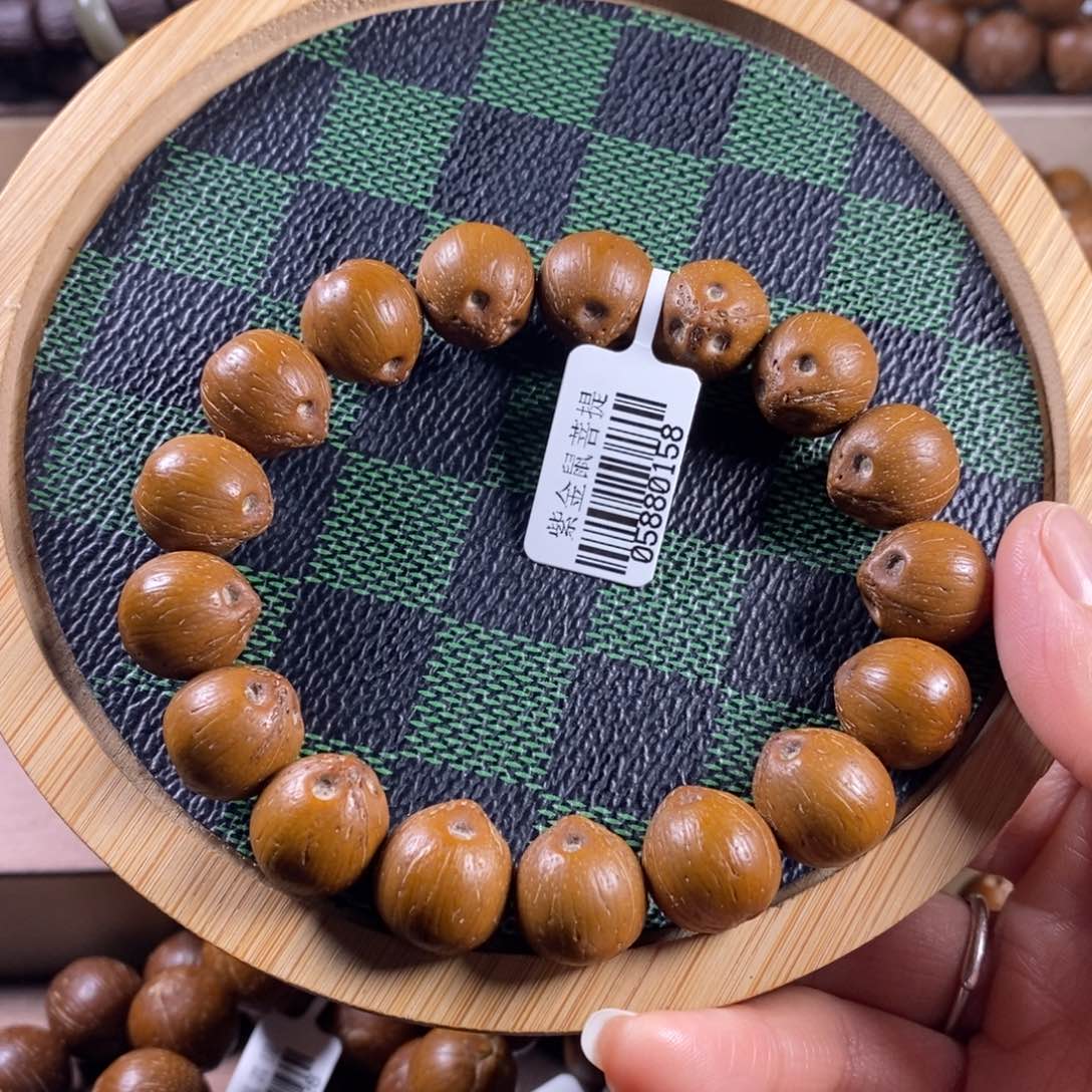 *****手串紫金鼠14纯圆