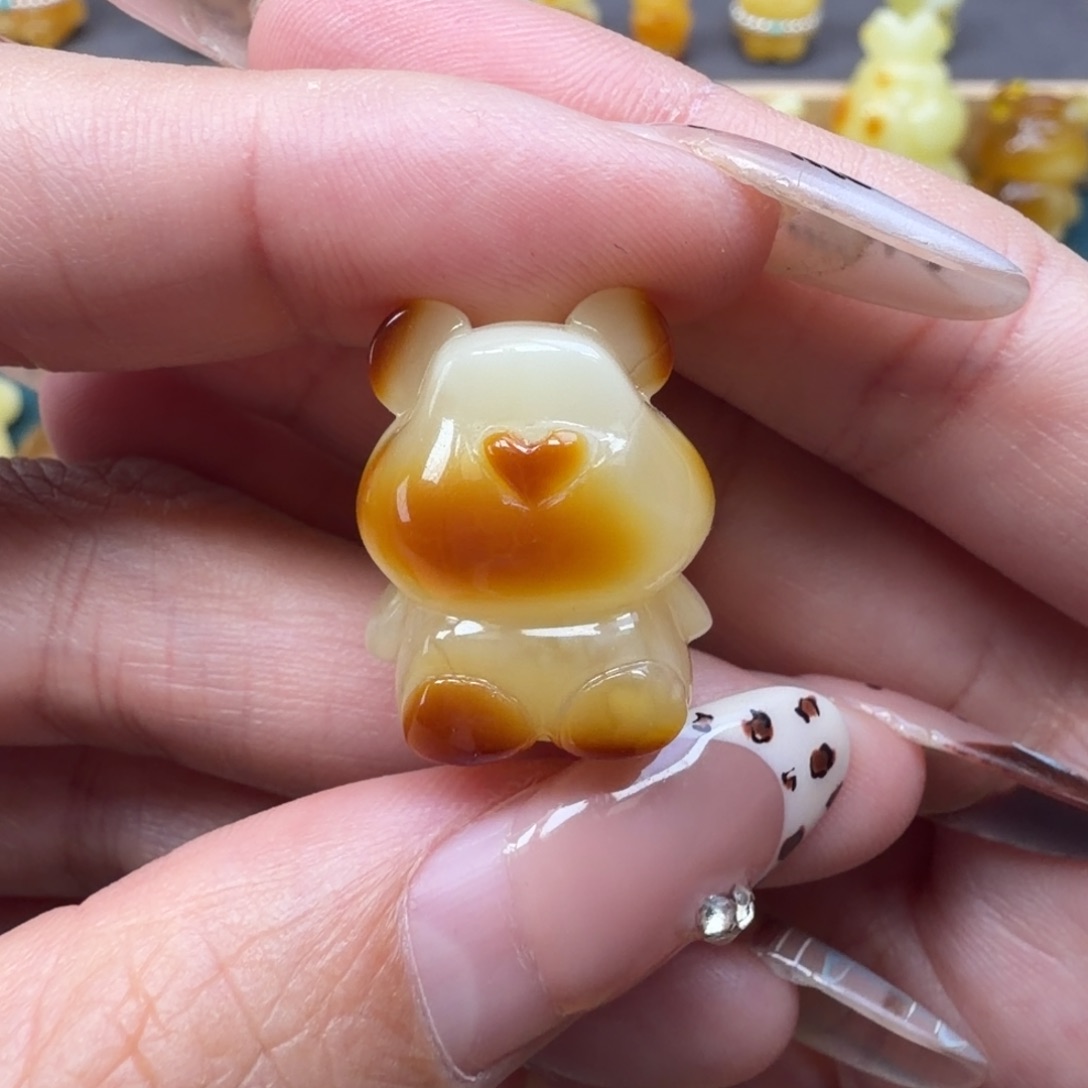 琥珀未镶嵌裸石蜜蜡