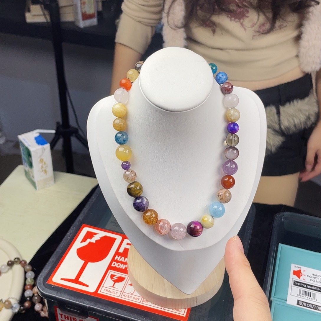 水晶银S925镶嵌手链