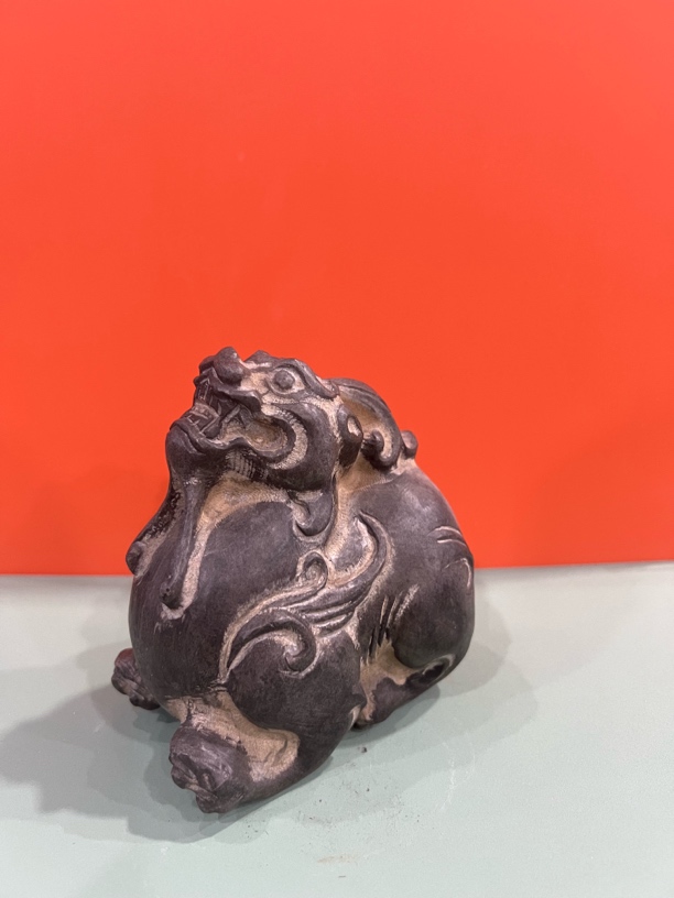 青石雕刻貔貅长12宽8高13