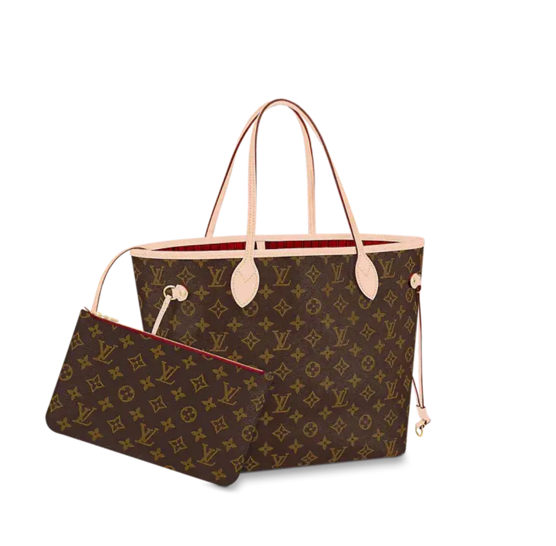 未使用 LouisVuitton/路易威登 【黑桃专属】neverfull中号托特