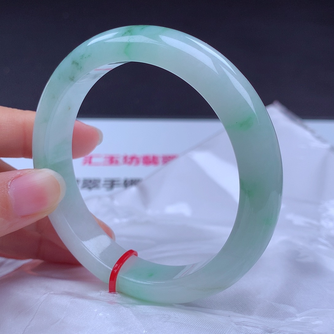 未镶嵌手镯翡翠手镯001377