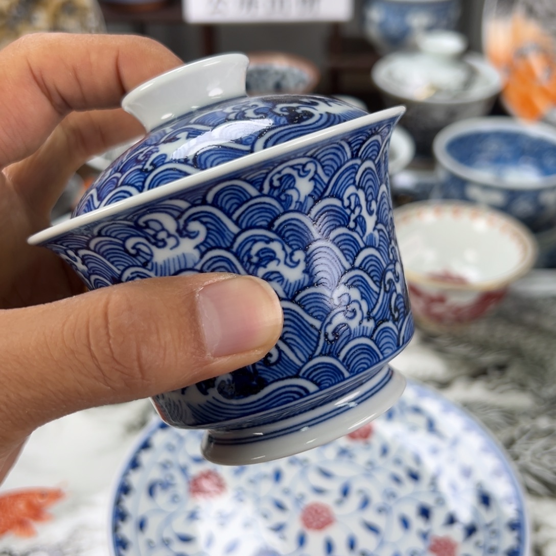 不***.景德镇手工手绘陶瓷