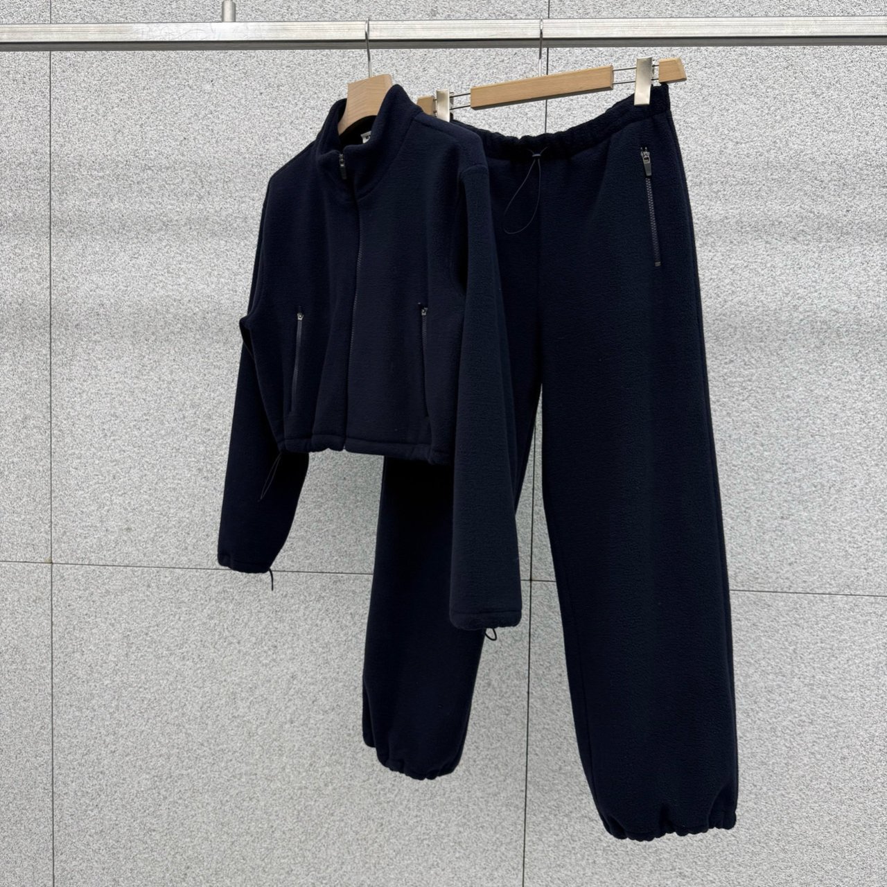 【非凡领域】韩国东大门正品/NO退/AT/小版摇粒绒套装/5120902