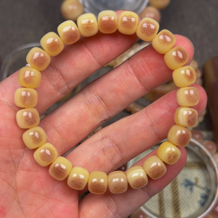 驼骨手串/手链精品满纹理手串