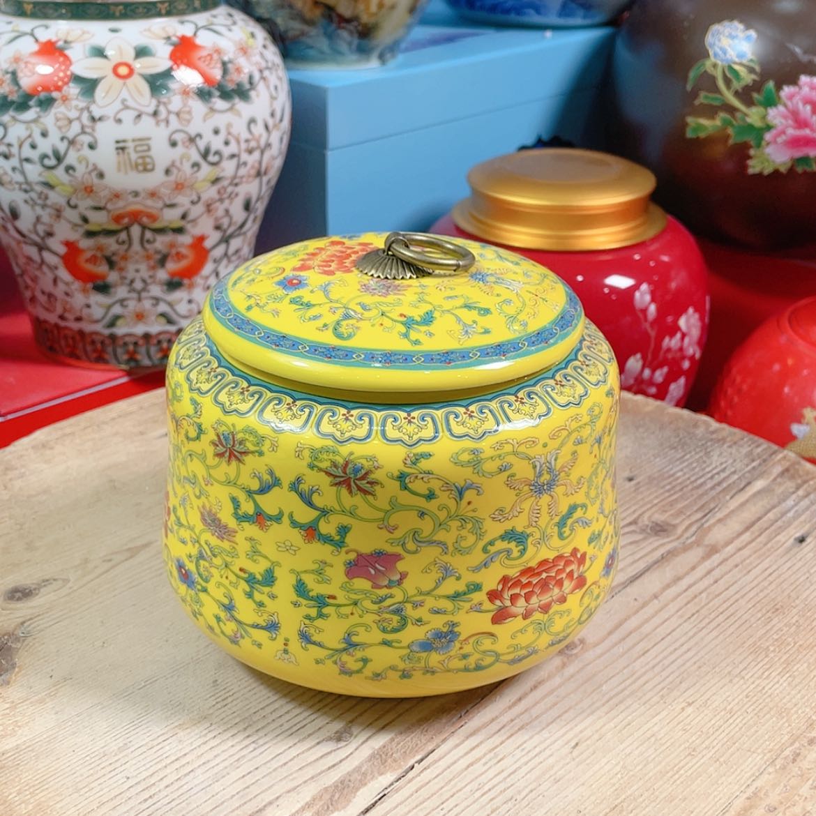 【闪购商品】罐陶瓷茶叶罐密封罐
