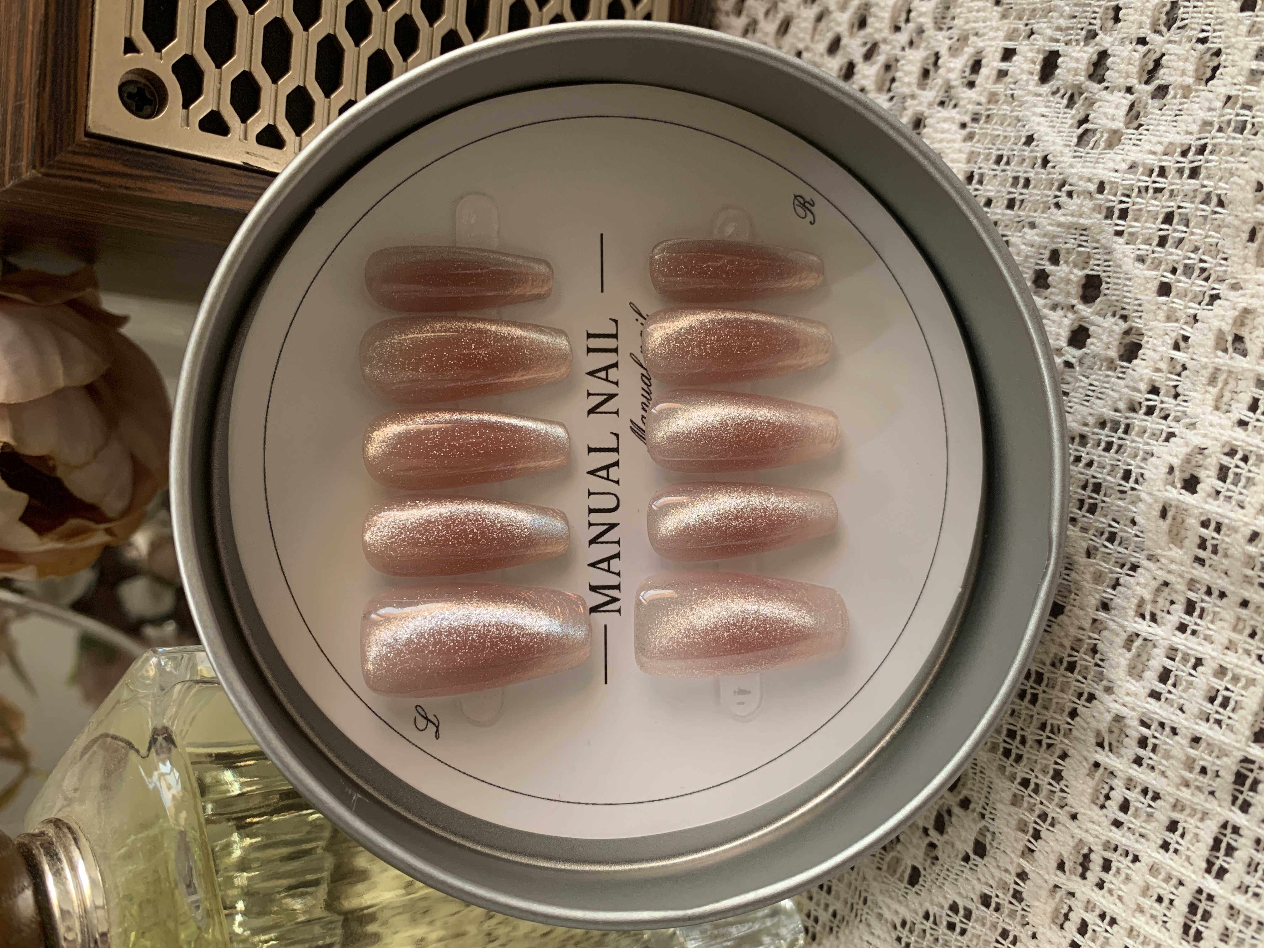 HuaJi/花悸穿戴甲〔极光法式〕