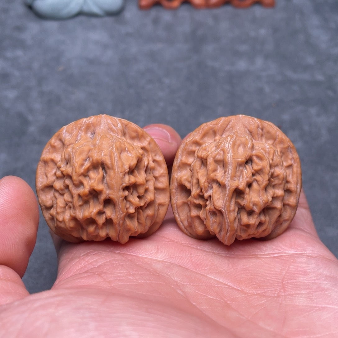 文玩核桃吊坠40全品怀柔山一代天地狮子头