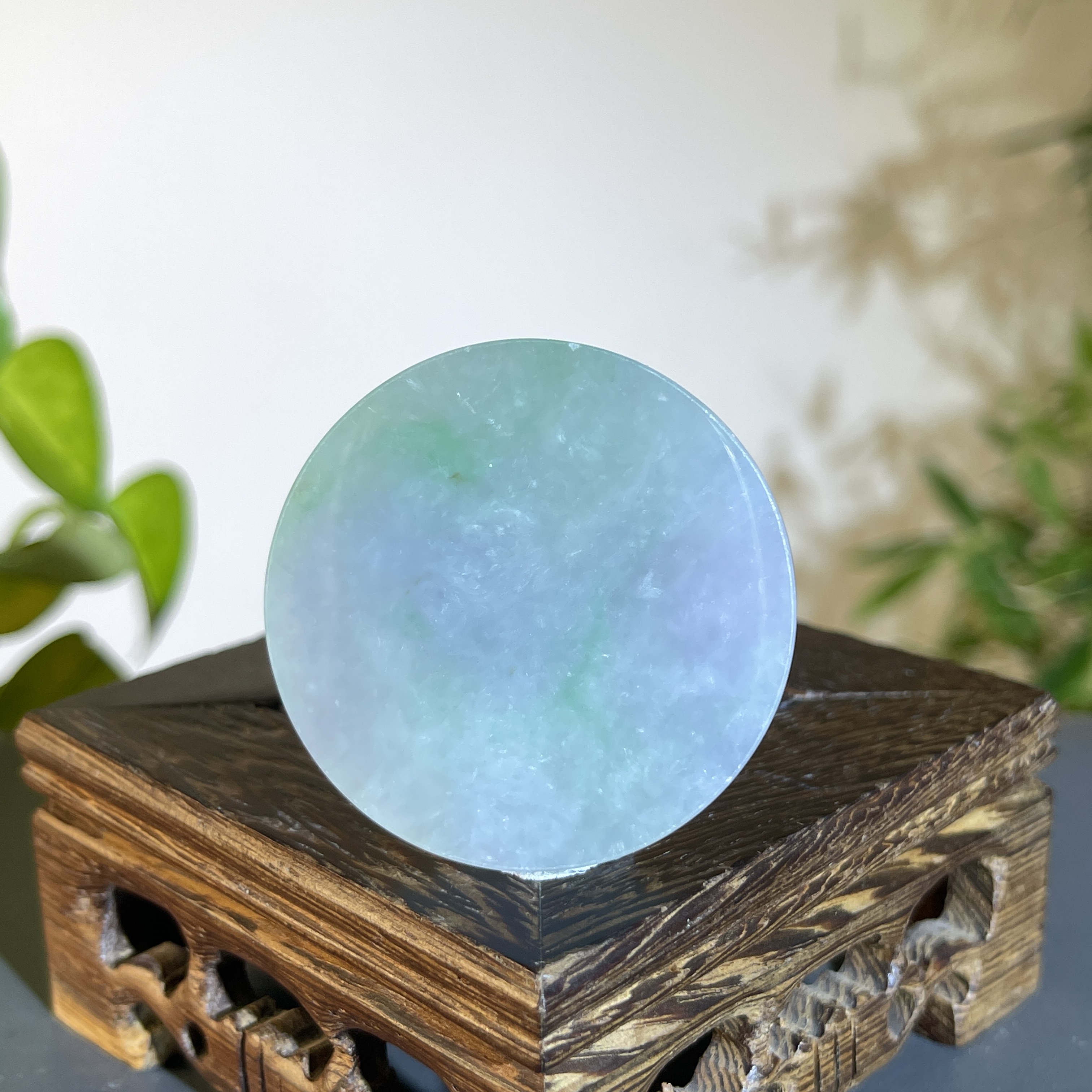 JTW10-160  天然缅甸A货翡翠  无事牌