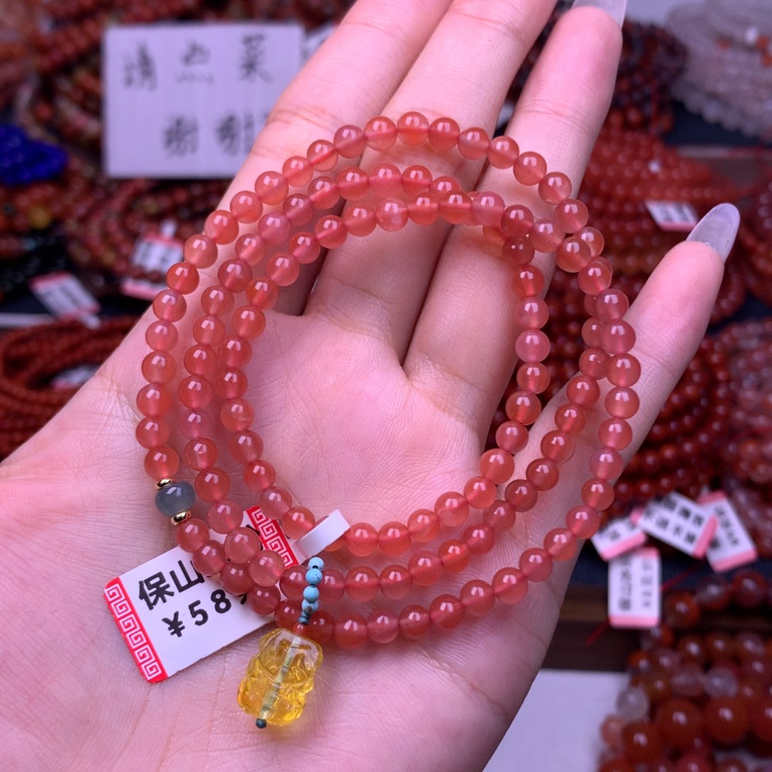 未镶嵌手链南红玛瑙23号卡4
