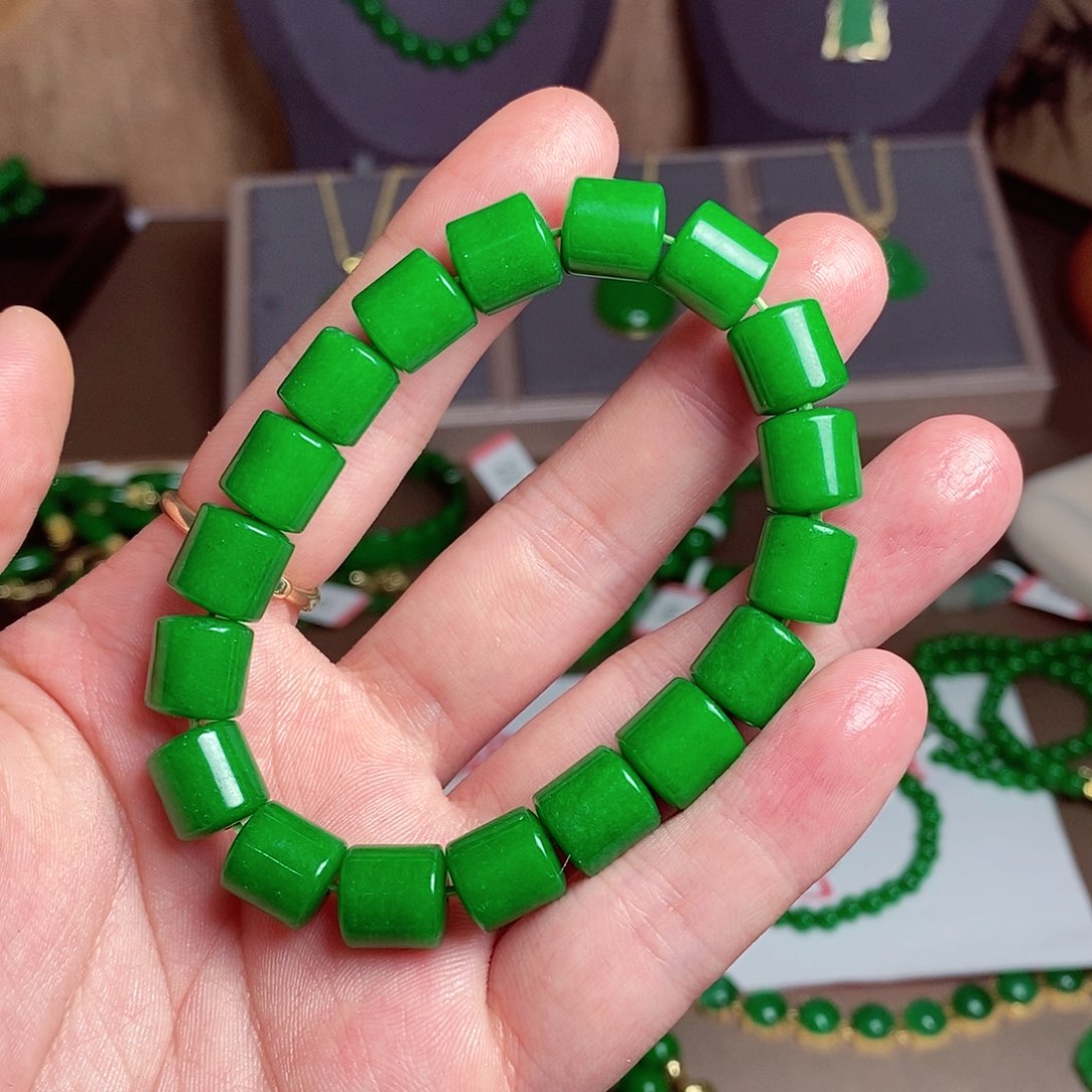 翡翠未镶嵌手串20