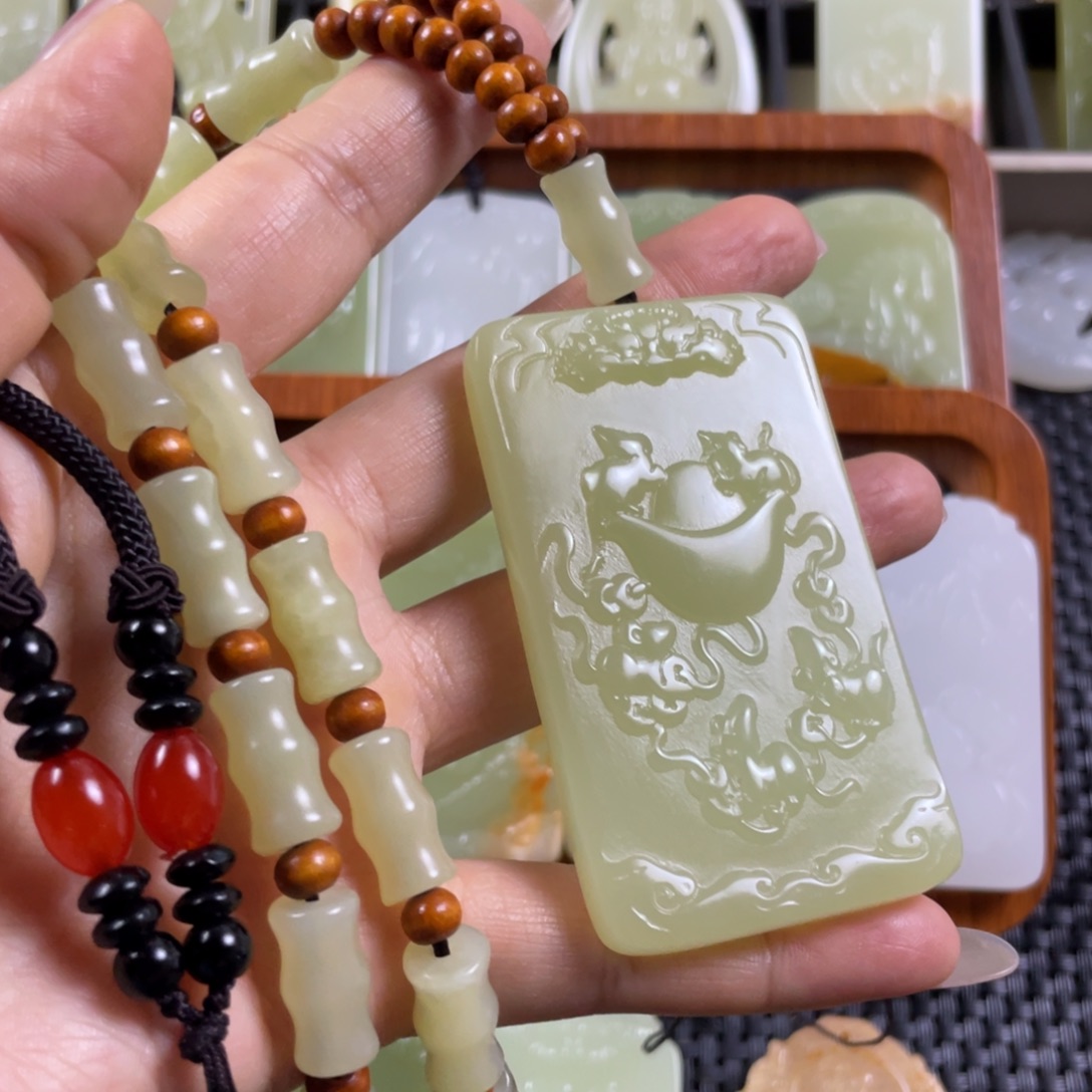 不***啡石材鼠守护一物一拍