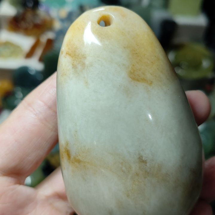 岫玉未镶嵌手把件款式