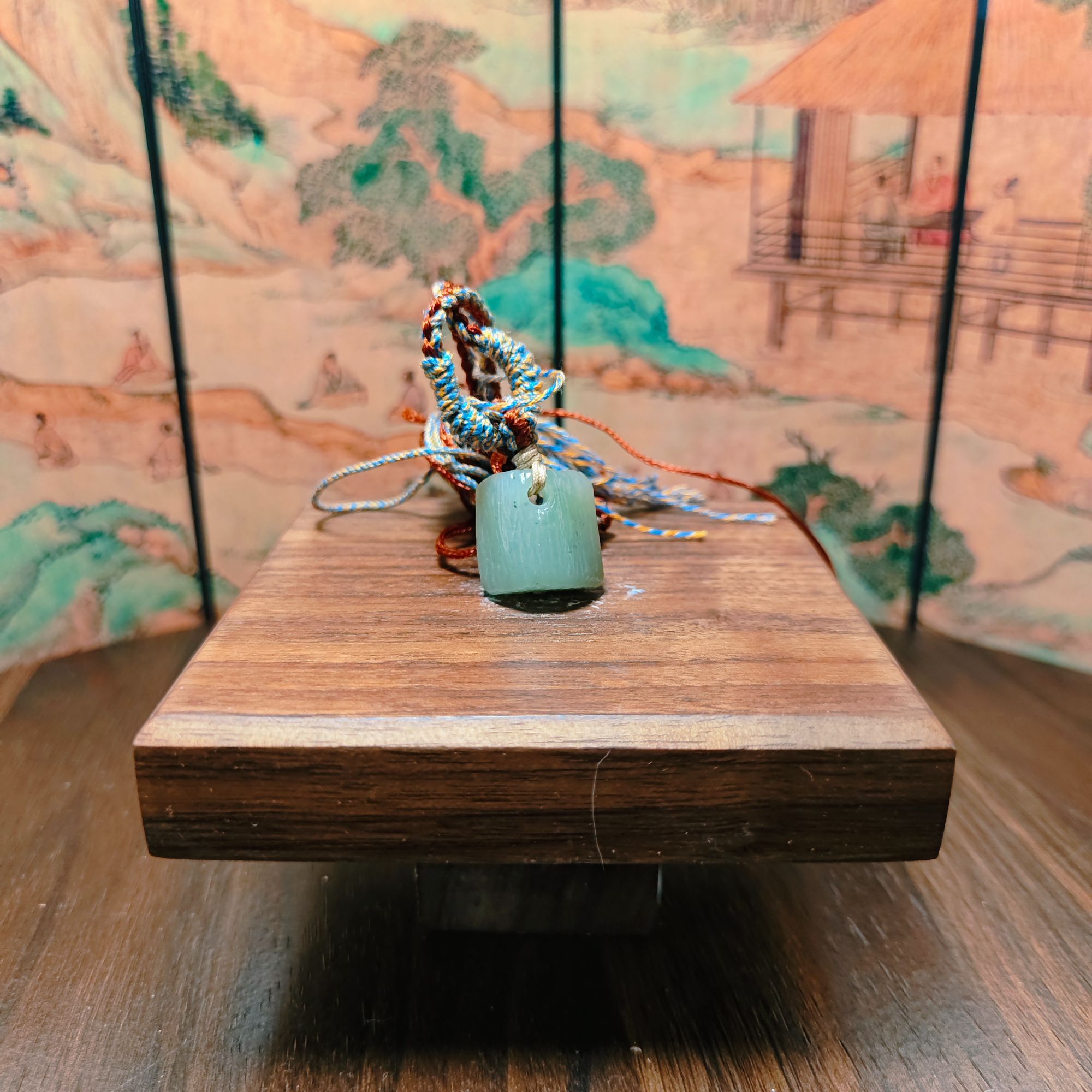 Z和田玉随形吊坠1189