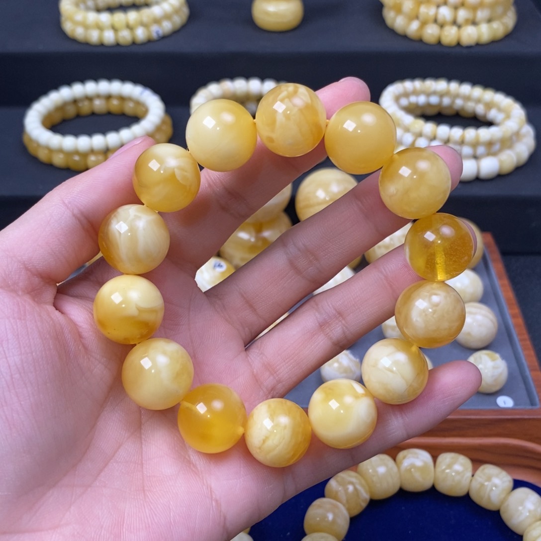 未镶嵌蜜蜡珠宝奇石卡17