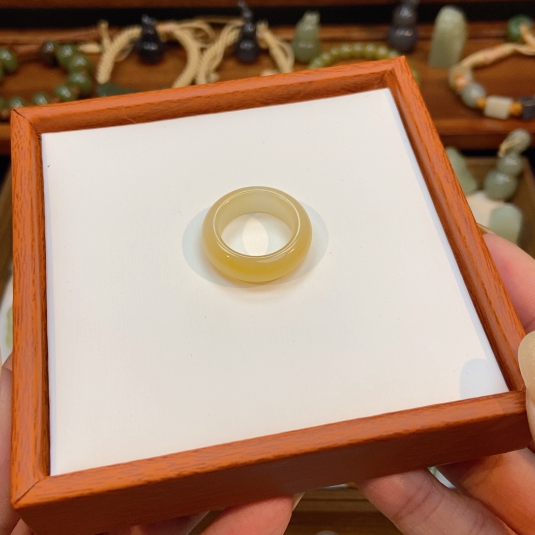 未镶嵌戒指和田玉迷*R