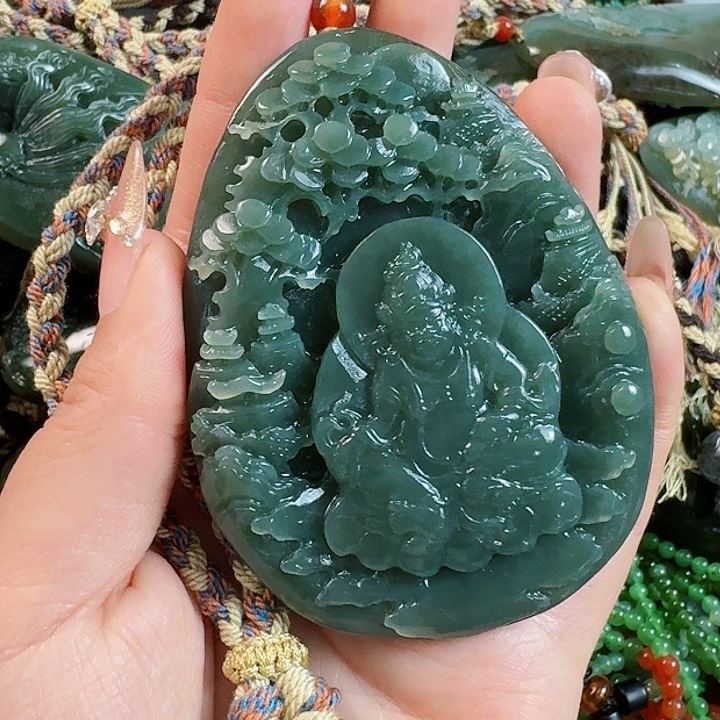 和田玉把件未镶嵌