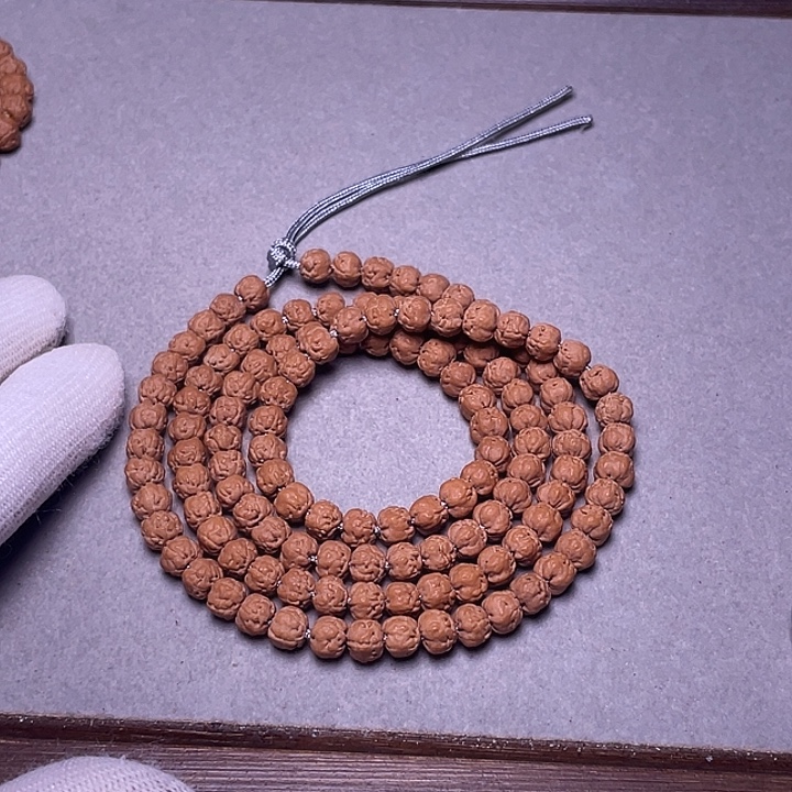 沒***驗手串金刚菩提定制版毕业佛手6.5