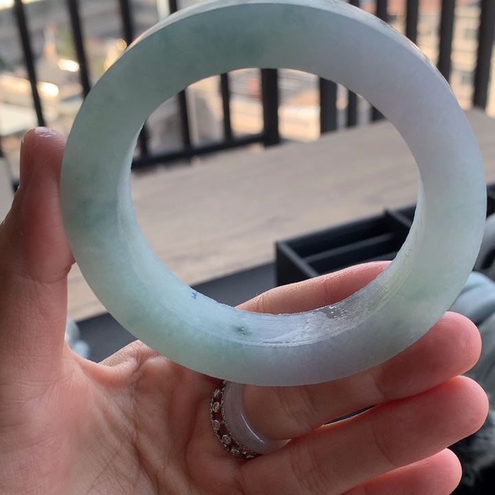 定制翡翠未镶嵌手镯58-64