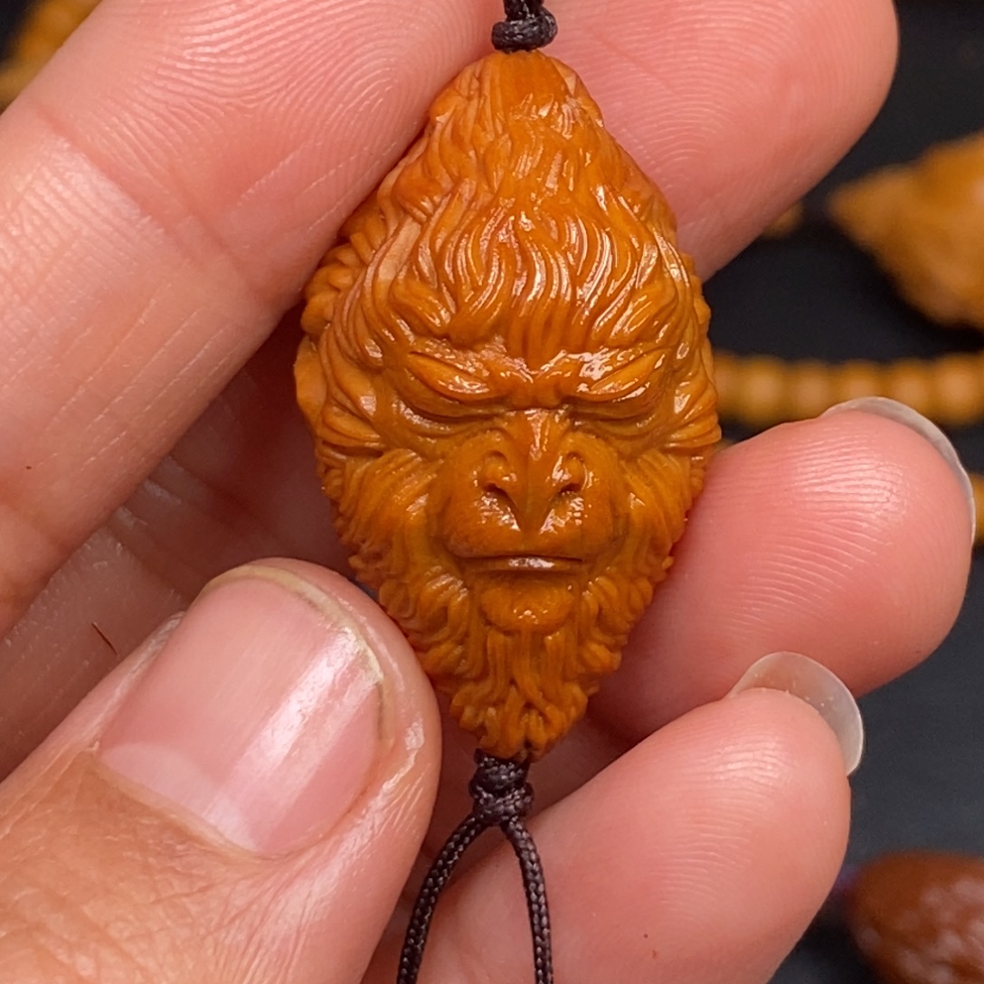 吊坠猴头核桃橄榄猴头